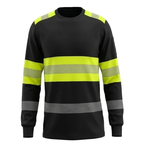 BoSafety RICO LONG Hi-Vis C1 klasė 2XL Geltona/Juoda image 1