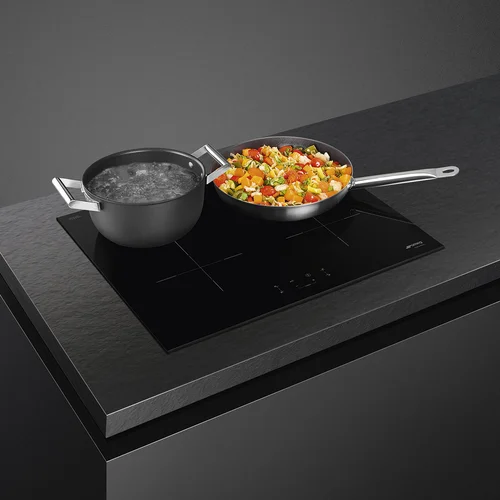 Smeg SIB2641D įmontuojama indukcinė kaitlentė 60 cm Juoda image 3