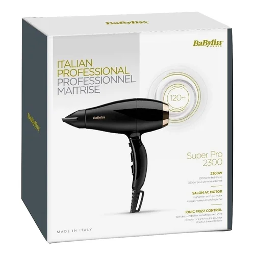 BaByliss Super Pro 2300 2300 W plaukų džiovintuvas image 2