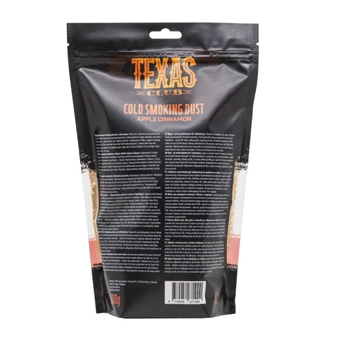 Texas Club DUSTCIN Obuolių ir cinamono rūkymo dulkės 500 g image 2