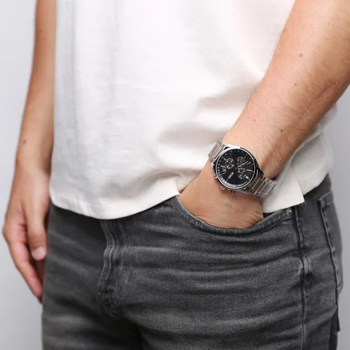 Hugo Boss Grand Prix 1513473 vyriškas laikrodis 46 mm image 3
