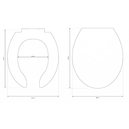 Cersanit Etiuda WC dangtis baltas image 2