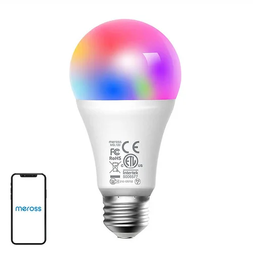 Meross MSL120EU RGB Wi-Fi LED lemputė image 2