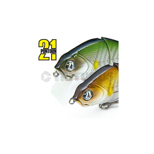 Pontoon21 Bully Boo 60 mm plaukiantis vobleris 235 Crash HG Brillian Jungle image 1