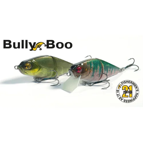 Pontoon21 Bully Boo 60 mm plaukiantis vobleris 235 Crash HG Brillian Jungle image 2