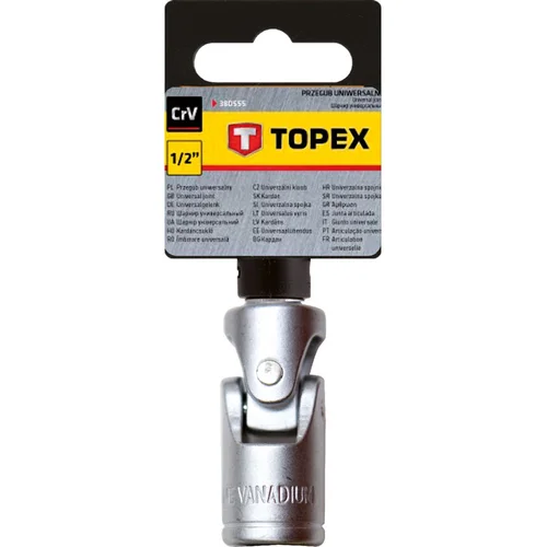 TOPEX Kardaninė jungtis 1/2" Cr-V plienas image 2