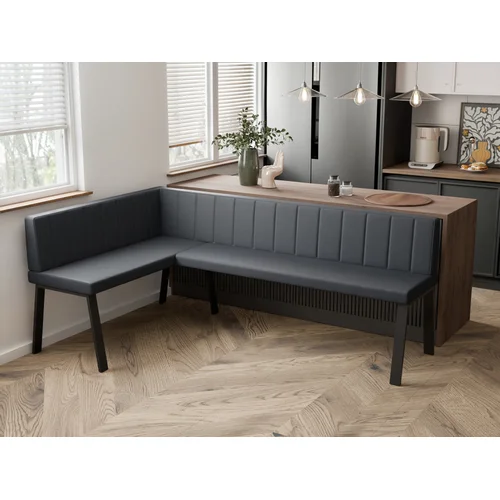 Virtuvinis kampas MONO Y 128 × 168 cm, kairinis, pilkas image 3