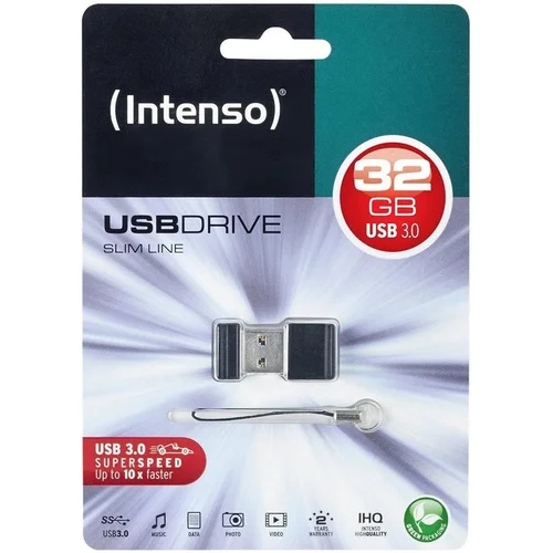 RAKTAS USB INTENSO SLIM LINE 32 GB image 2
