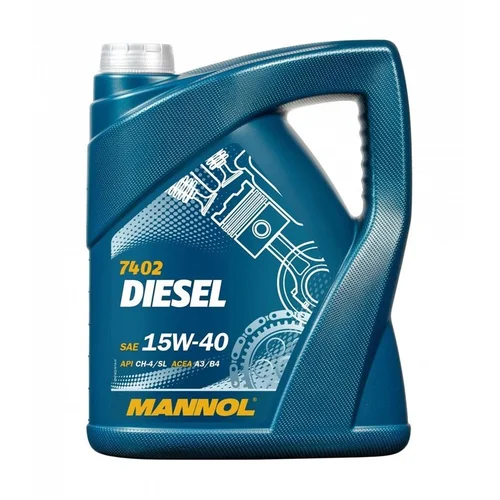 Mannol Diesel Automobilio variklio tepalas, 15W-40, 5 l image 1