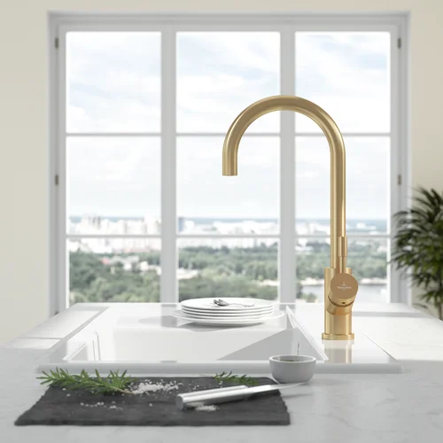 Virtuvinis maišytuvas Villeroy&Boch Umbrella 92530003 Aukso image 3
