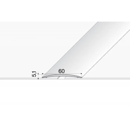 Effector A70 Profilis sujungimo klijuojamas | sidabrinis 60x5,1mm 200cm image 2