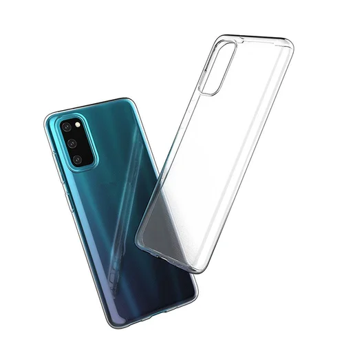 AIKŠTĖS 2 mm dėklas Samsung S20 FE, skaidrus image 3
