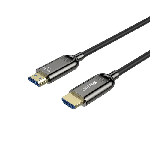 Unitek C11085GY01-15M HDMI 2.1 optinis kabelis, 15 m image 2