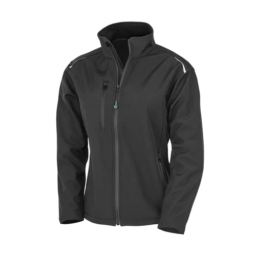 Result R900F Softshell striukė, Moteriška, 2XL, Juoda image 3