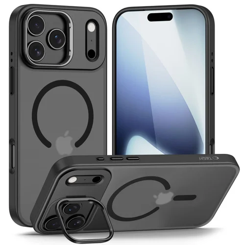 Tech-Protect MagStand MagSafe dėklas iPhone 17 Pro, juodas image 1