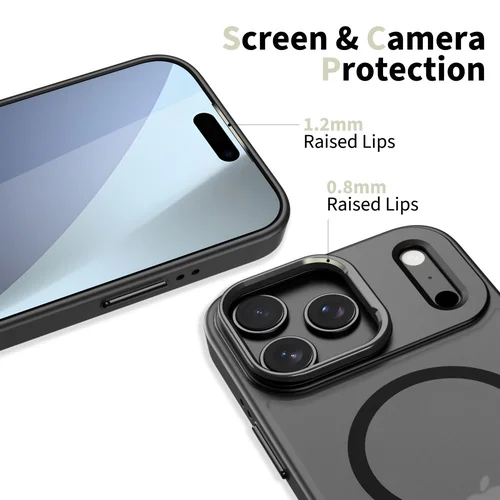 Tech-Protect MagStand MagSafe dėklas iPhone 17 Pro, juodas image 3