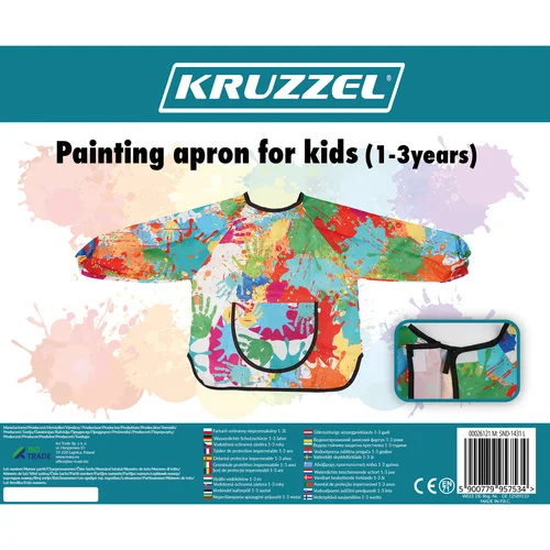Kruzzel 26121 vaikiška prijuostė 1–3 m. image 3