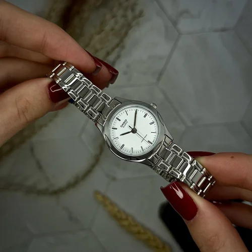 Casio LTP-1275D-7A moteriškas laikrodis, sidabrinis image 2
