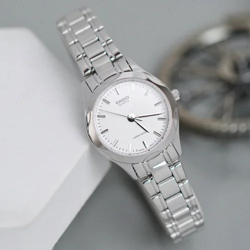 Casio LTP-1275D-7A moteriškas laikrodis, sidabrinis image 3