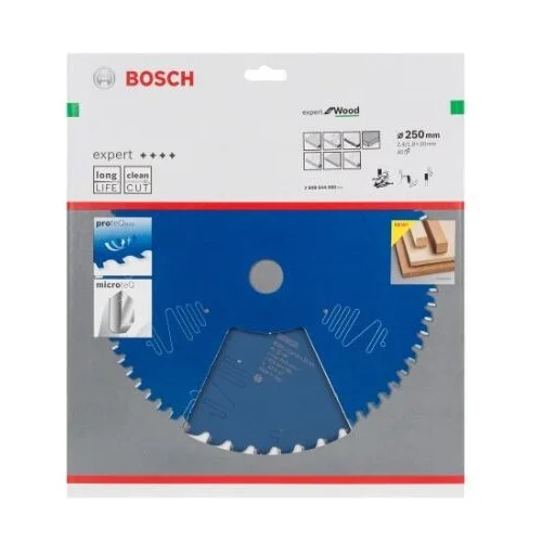 Bosch Expert for Wood pjovimo diskas 250x30x2,4 mm Z40 2608644080 image 2