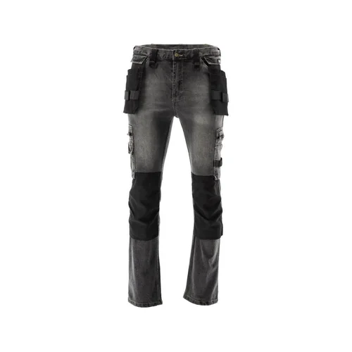 Yato YT-79064 Elastinės džinsinės darbinės kelnės XL image 2