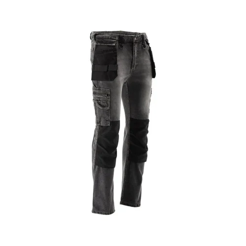 Yato YT-79064 Elastinės džinsinės darbinės kelnės XL image 3