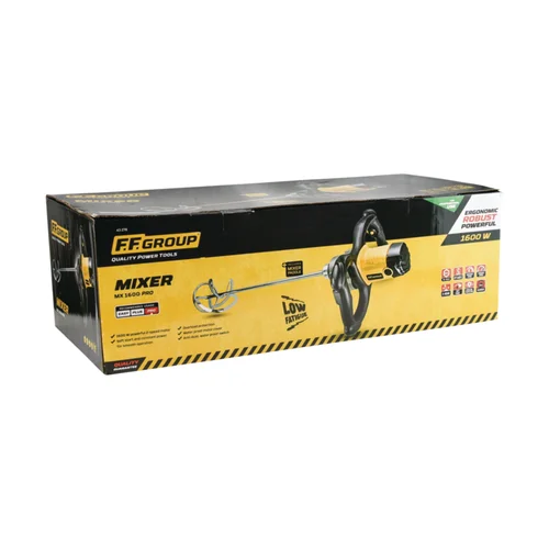 FF GROUP MX 1600 Pro elektrinis statybinis maišytuvas, 1600 W image 2