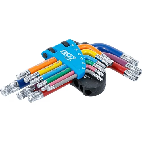 BGS technic 74463B L tipo raktų rinkinys T10–T50 image 2