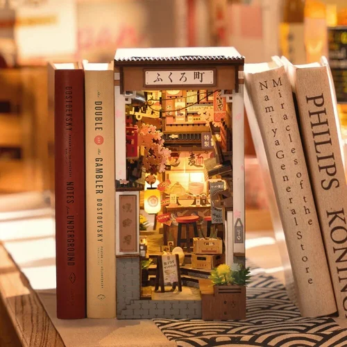 ROLIFE Sakurų skersgatvis Book Nook rinkinys image 3