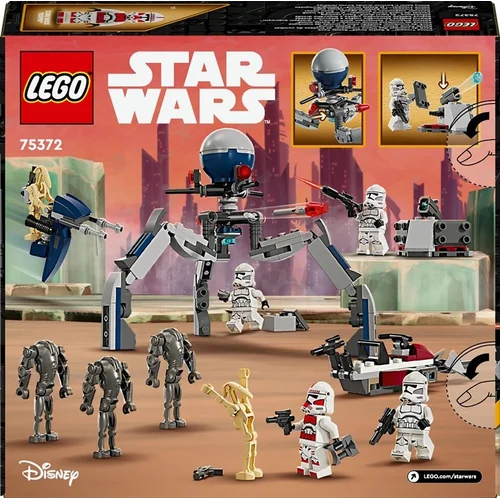LEGO Star Wars 75372 Klonų kario ir kovinio droido rinkinys image 2