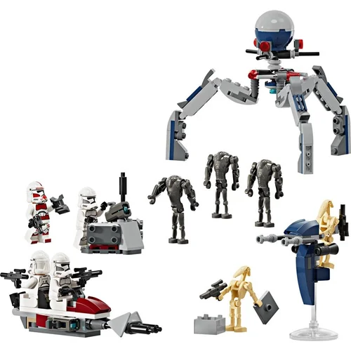 LEGO Star Wars 75372 Klonų kario ir kovinio droido rinkinys image 3