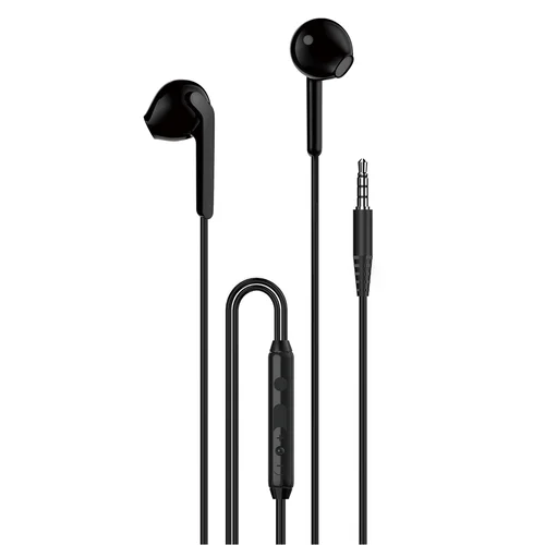 Dudao X3 laidinės įkišamosios ausinės, 3,5 mm, juodos image 1