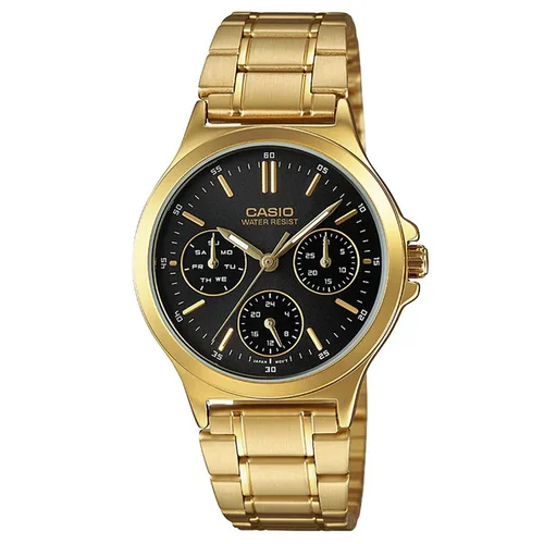 Casio LTP-V300G-1AUDF moteriškas laikrodis, auksinis image 1