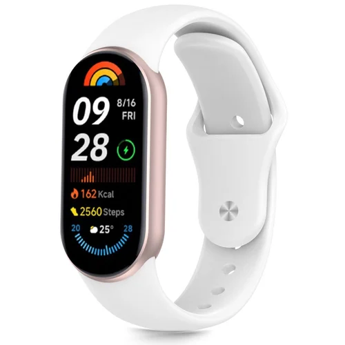 Tech-Protect IconBand Air dirželis Xiaomi Smart Band 8 / 9 / 10 / NFC, baltas image 1