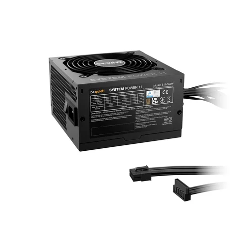 be quiet! System Power 11 550 W ATX maitinimo blokas, juodas image 2