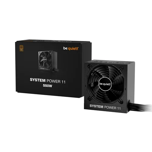 be quiet! System Power 11 550 W ATX maitinimo blokas, juodas image 3