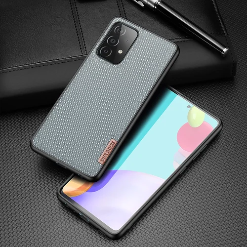 Dux Ducis Fino dėklas Galaxy A72 4G, pilkas image 2