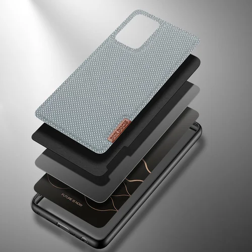 Dux Ducis Fino dėklas Galaxy A72 4G, pilkas image 3