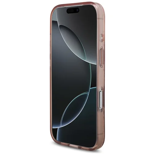 Guess IML MagSafe dėklas iPhone 17 Pro, rožinis image 3