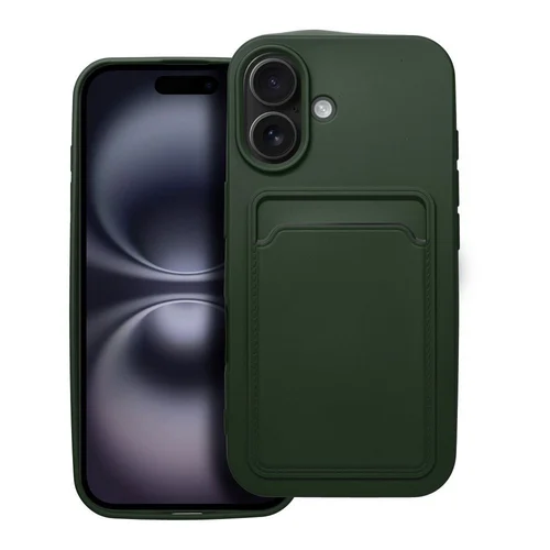 KARDAS silikoninis dėklas iPhone 16, žalias image 1