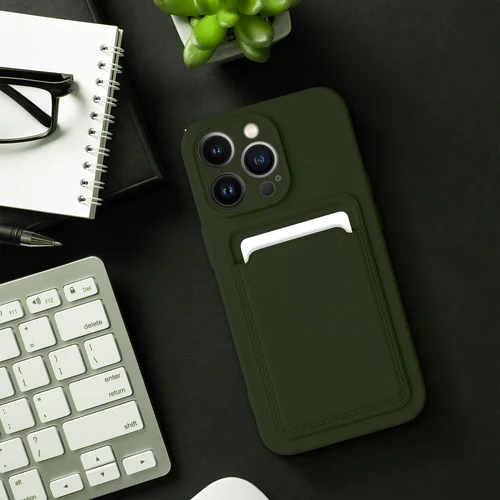 KARDAS silikoninis dėklas iPhone 16, žalias image 3