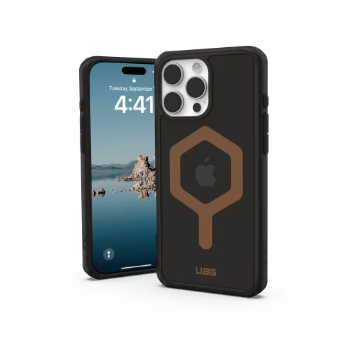 UAG Plyo MagSafe dėklas iPhone 16 Pro Max, rudas image 3