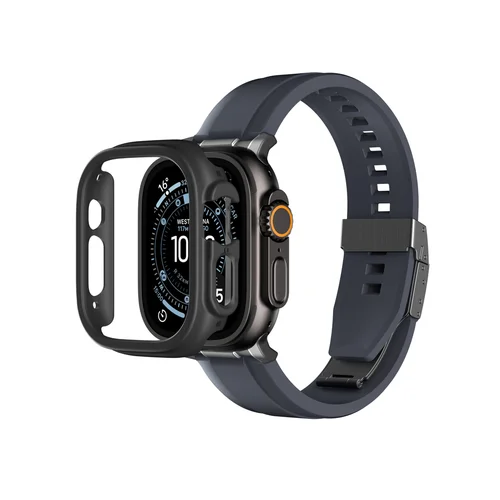 AmazingThing Minimalus dėklas Apple Watch Ultra 3 49 mm, juodas image 1