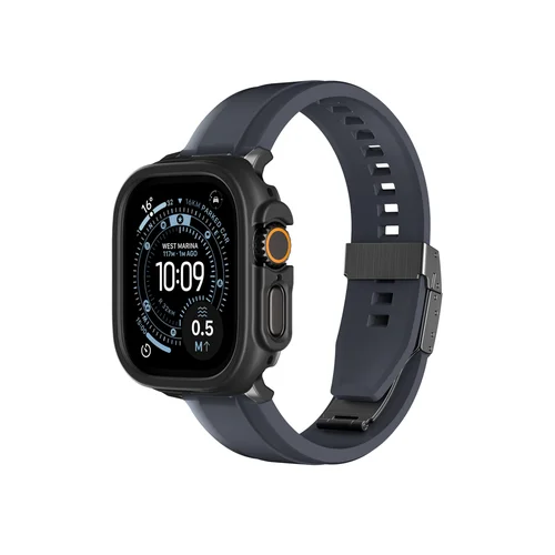 AmazingThing Minimalus dėklas Apple Watch Ultra 3 49 mm, juodas image 3