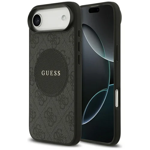 Guess 4G Circle Classic Logo MagSafe dėklas iPhone Air, juodas image 1