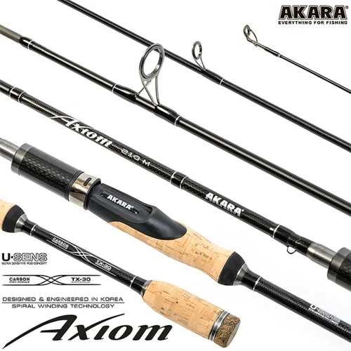 AKARA Axiom TX-30 2-jų dalių spiningas, 2,25 m, 6-28 g image 3