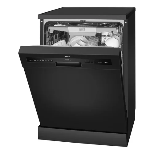 Amica DFM66B8EOqBH 60 cm juoda indaplovė image 1