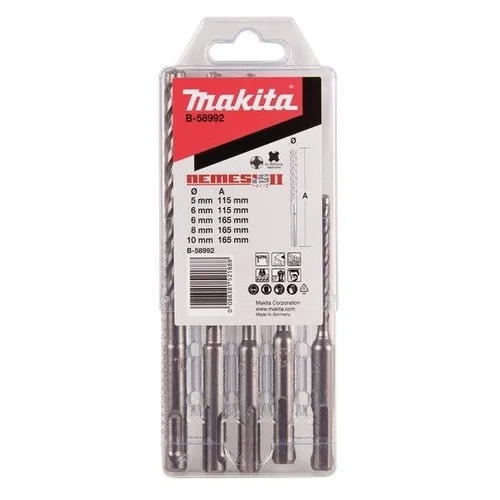 Makita Nemesis II B-58992 Grąžtų rinkinys betonui, 5 vnt. image 1