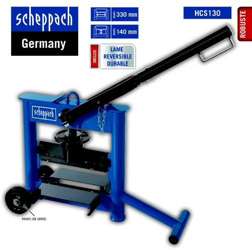 Scheppach HSC130 Trinkelių skaldymo staklės 330 mm image 3