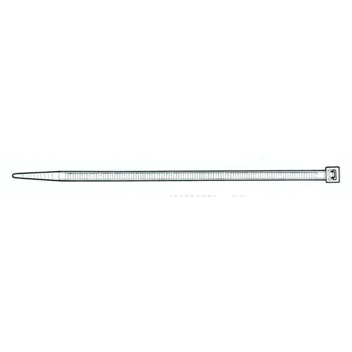 Elematic tvirtinimo dirželis, 3,5 x 290 mm, Balta image 1